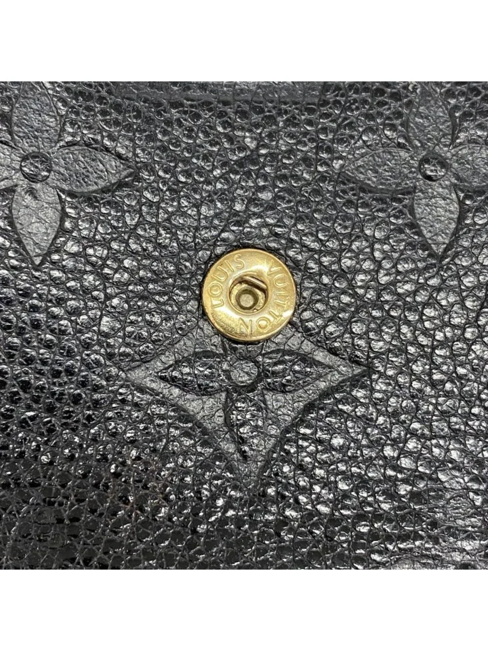 Louis Vuitton Key Case Monogram Empreinte Multicles 6 Noir Key Holder Coin Purse
